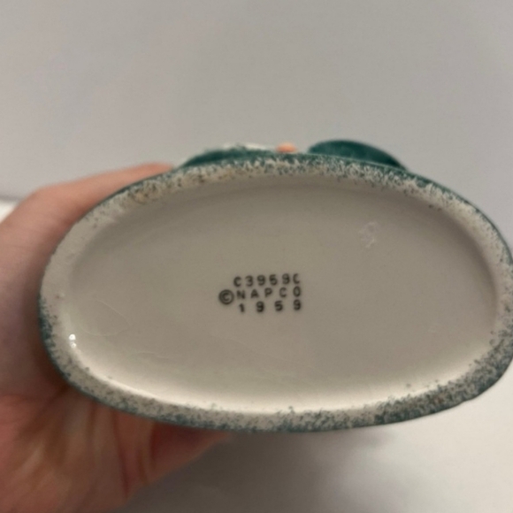 Napco lady head vase Stamped dated 1959 Vintage Doll Head - Picture 2 of 6